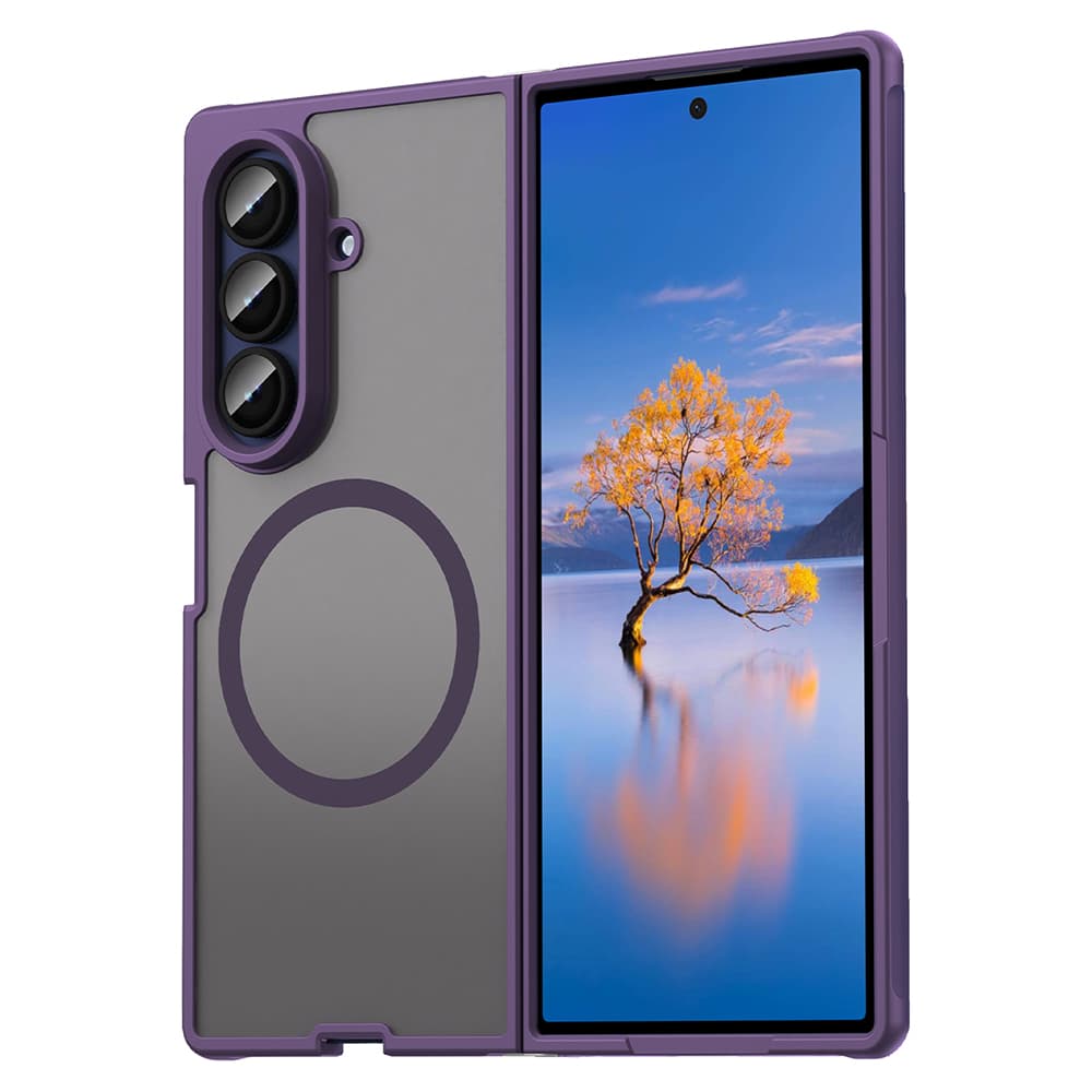Techsuit HaloFrost II MagSafe pro Samsung Galaxy Z Fold7 fialová - náhled 1