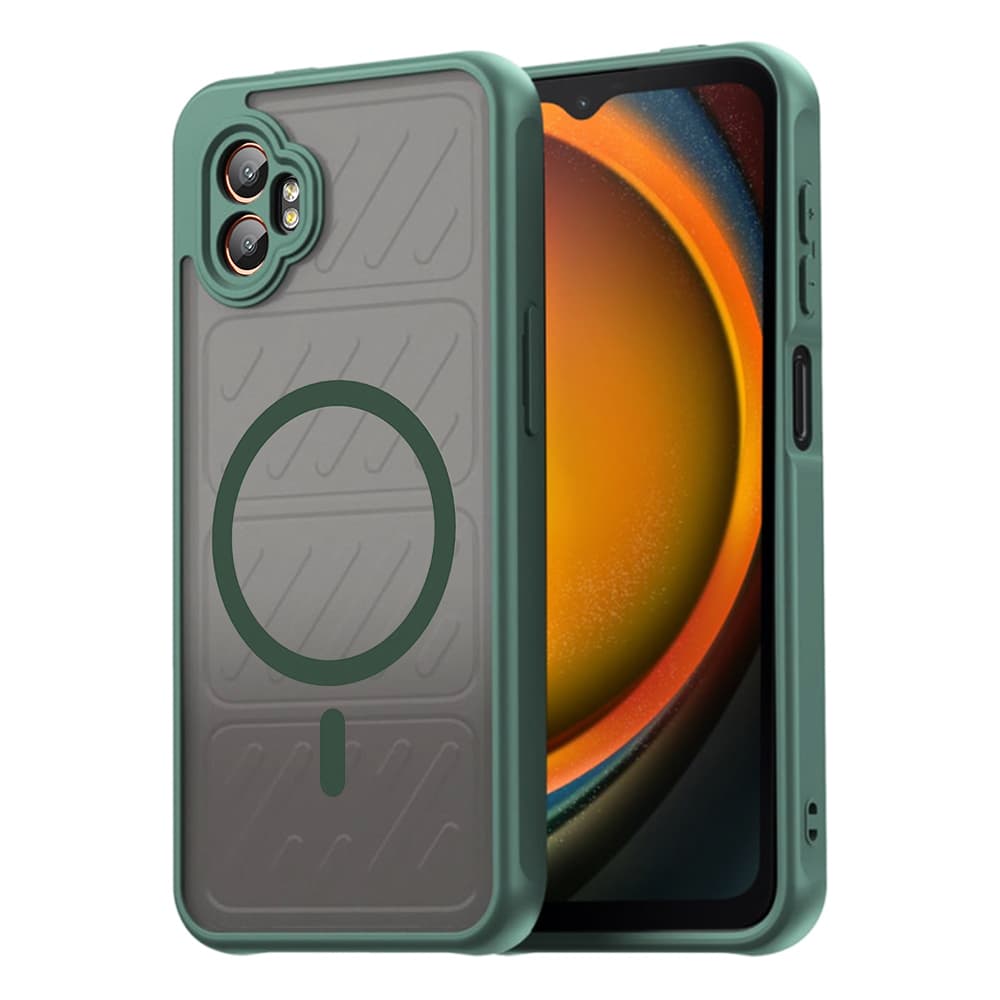 Techsuit HaloFrost II MagSafe pro Samsung Galaxy Xcover7 Pro zelený - náhled 1