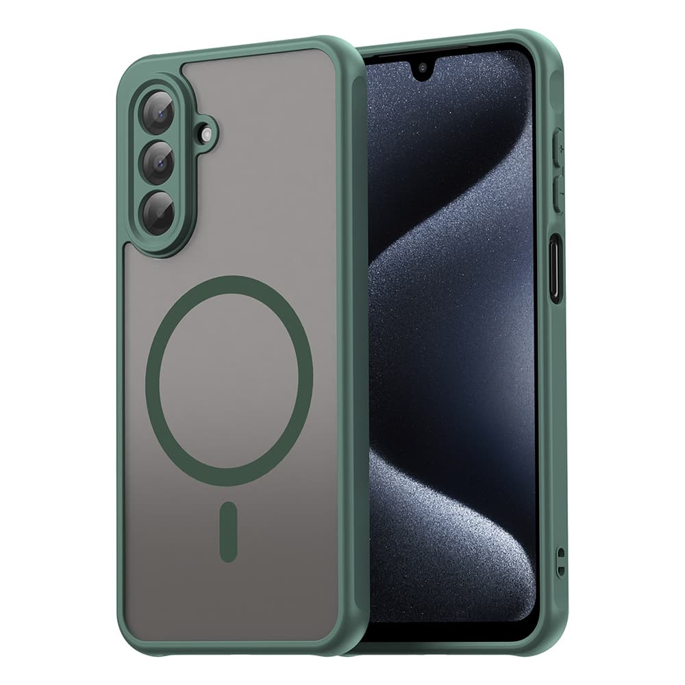 Techsuit HaloFrost II MagSafe pro Samsung Galaxy A17 5G A17 4G zelená - náhled 1