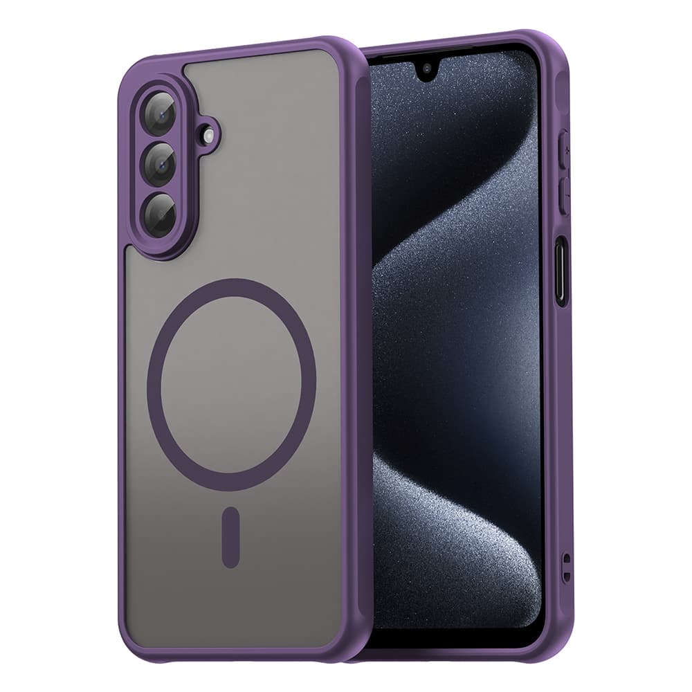 Techsuit HaloFrost II MagSafe pro Samsung Galaxy A17 5G A17 4G fialová - náhled 1