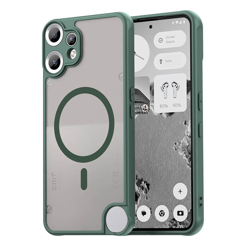 Techsuit HaloFrost II MagSafe pro Nothing CMF Phone 2 Pro zelený - náhled 1
