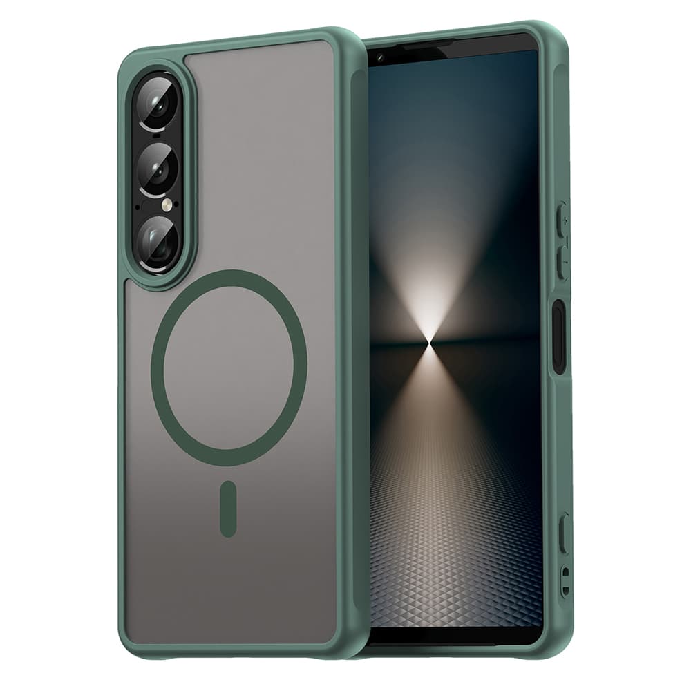 Techsuit HaloFrost II MagSafe pro Sony Xperia 1 VII zelená