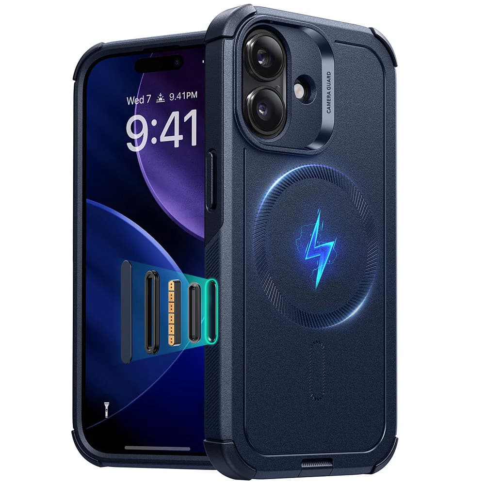 ESR Cyber Halolock pro iPhone 17 modrý - náhled 1