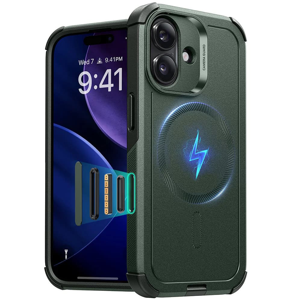 ESR Cyber Halolock pro iPhone 17 zelený - náhled 1