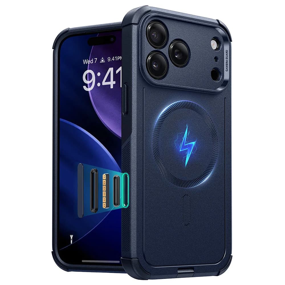 ESR Cyber Halolock pro iPhone 17 Pro modrý - náhled 1