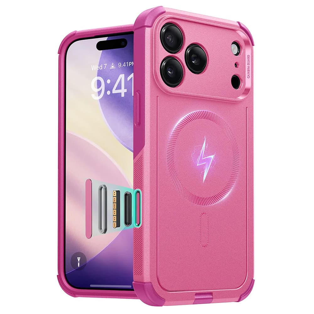 ESR Cyber Halolock pro iPhone 17 Pro růžový - náhled 1