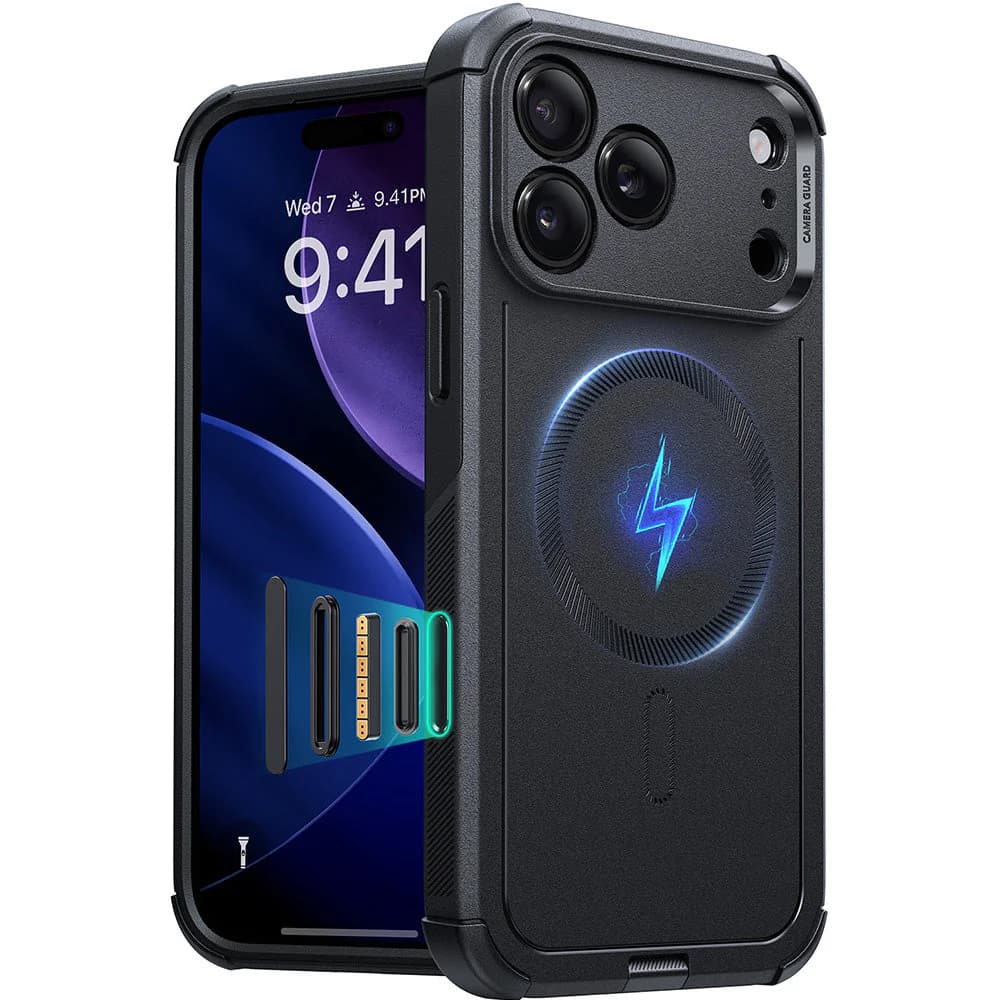ESR Cyber Halolock pro iPhone 17 Pro Max černý - náhled 1