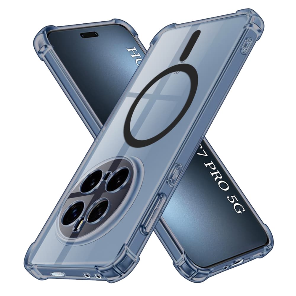 Techsuit Shockproof průhledný silikonový MagSafe pro Honor Magic7 Pro kouřově černý - náhled 1