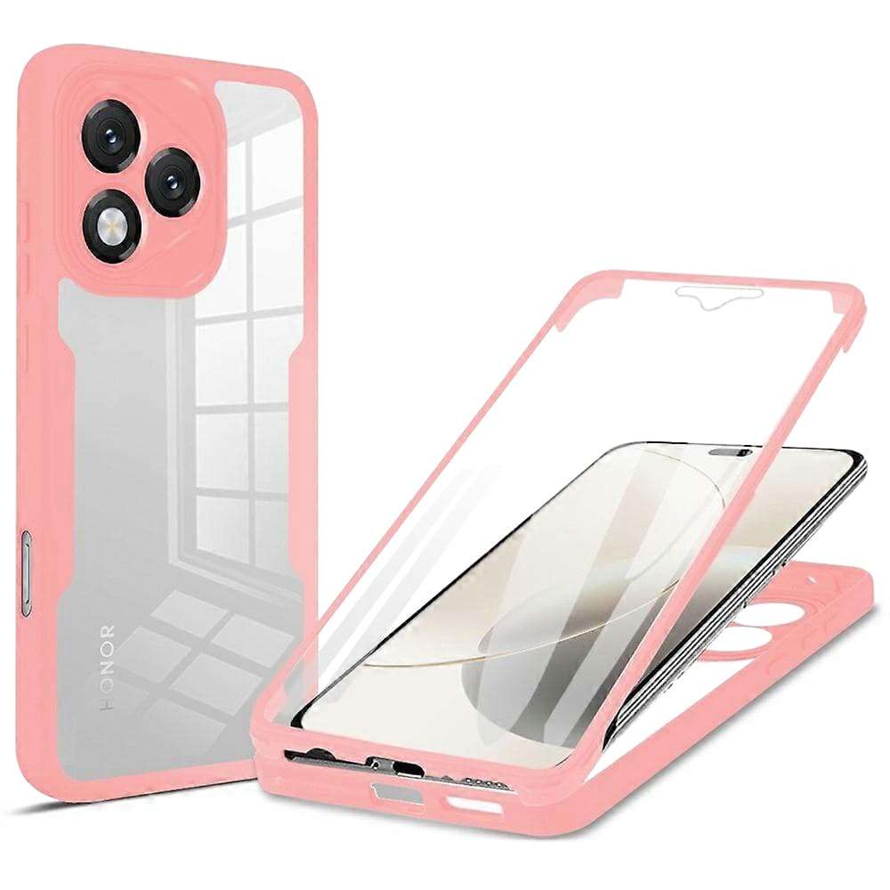 Techsuit ColorVerse 360 Series + Ochranná fólie Honor 400 Lite Růžová - náhled 1
