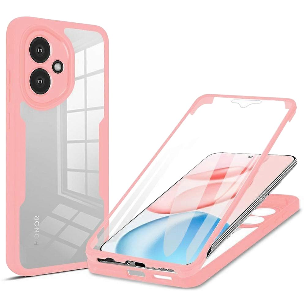 Techsuit ColorVerse 360 Series + Ochranná fólie Honor 400 Růžová - náhled 1