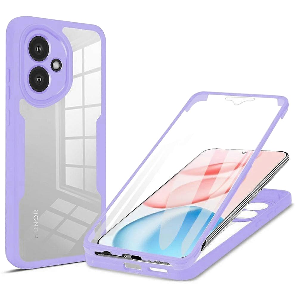 Techsuit ColorVerse 360 Series s ochranou displeje Honor 400 fialová - náhled 1