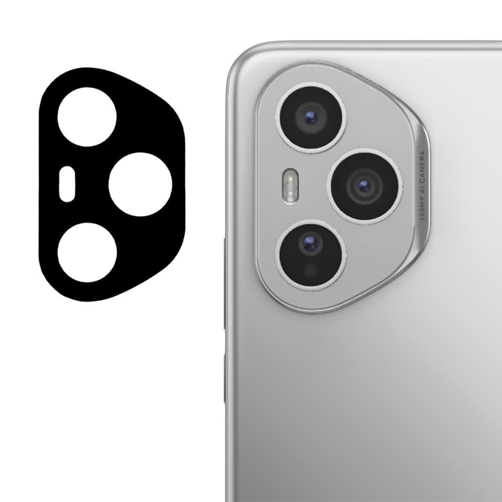 Techsuit - Kompletní sklo fotoaparátu - Honor 400 Pro - Černá - náhled 1