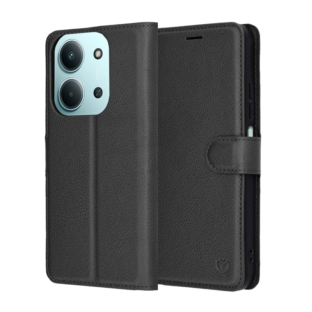 Pouzdro Techsuit Leather Folio pro Xiaomi Redmi 15C Poco C85 černé - náhled 1