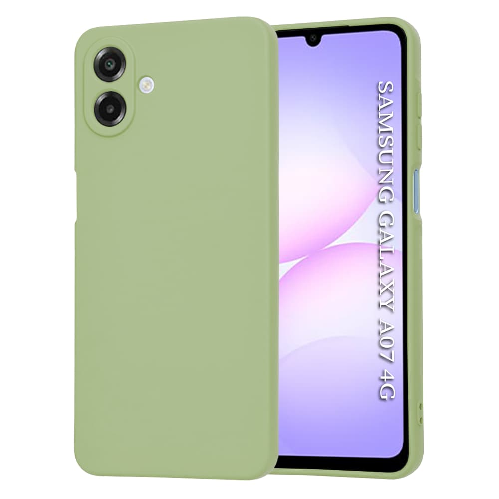 Techsuit SoftFlex pro Samsung Galaxy A07 4G v barvě matcha - náhled 1