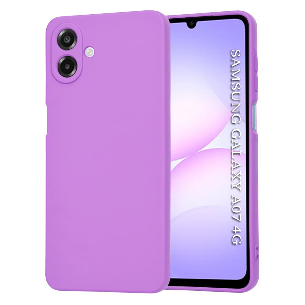 Techsuit SoftFlex pro Samsung Galaxy A07 4G fialový - náhled 1