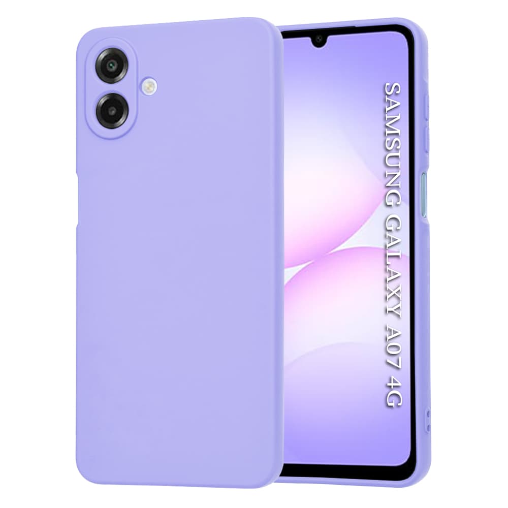 Techsuit SoftFlex pro Samsung Galaxy A07 4G světle fialový - náhled 1