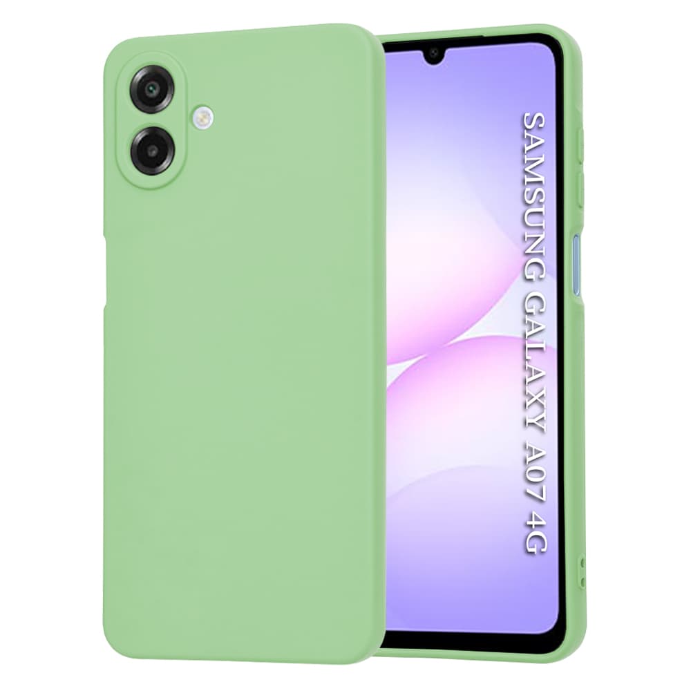 Techsuit SoftFlex pro Samsung Galaxy A07 4G v mátově zelené - náhled 1