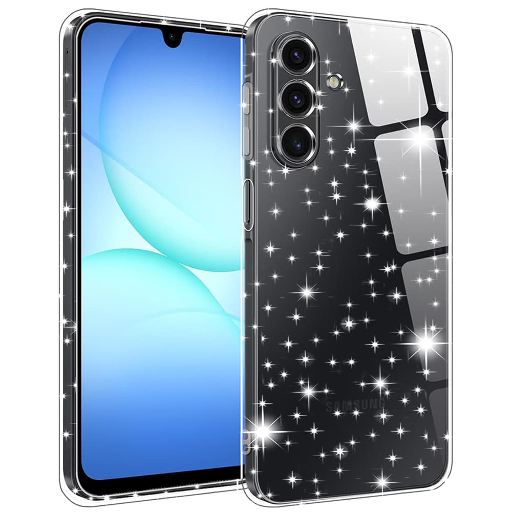 Techsuit SparkleSkin Series Samsung Galaxy A17 5G A17 4G průhledný - náhled 1