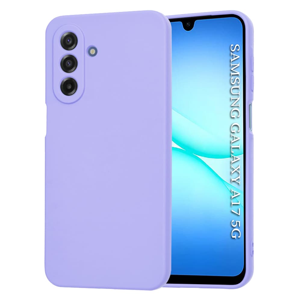 Techsuit SoftFlex pro Samsung Galaxy A17 5G / A17 4G světle fialová - náhled 1