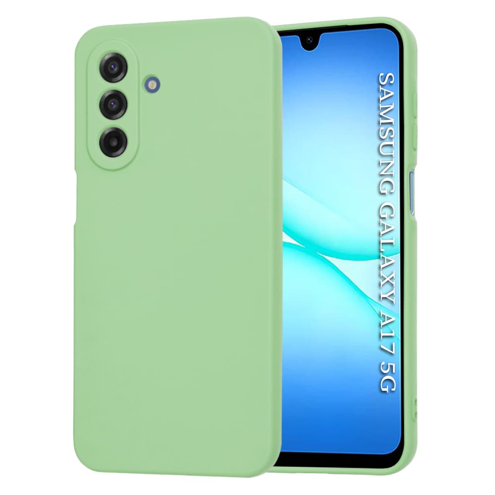 Techsuit SoftFlex pro Samsung Galaxy A17 5G A17 4G mátově zelený - náhled 1