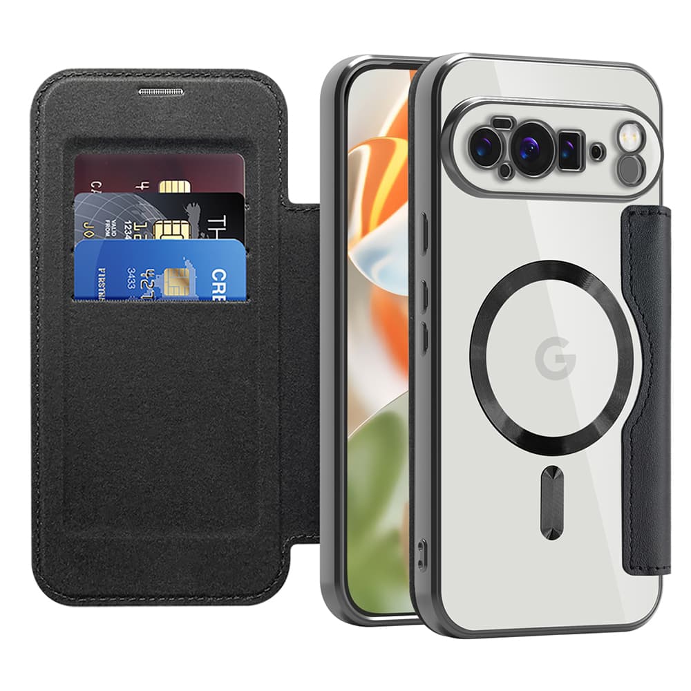 Pouzdro Techsuit SmartMag Book pro Google Pixel 10 Pro XL černé - náhled 1