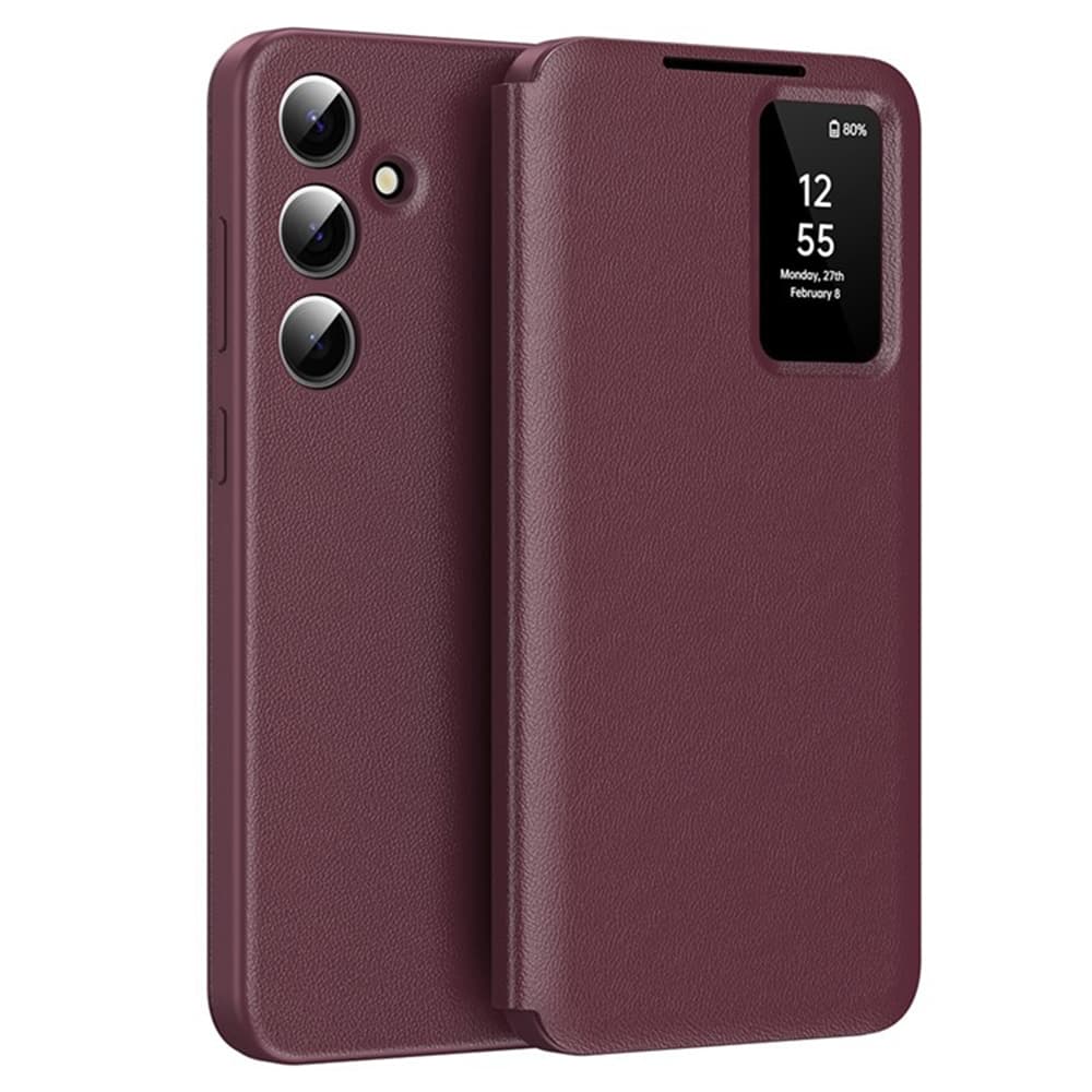 Techsuit SmartView Series pro Samsung Galaxy S23 FE červená - náhled 1
