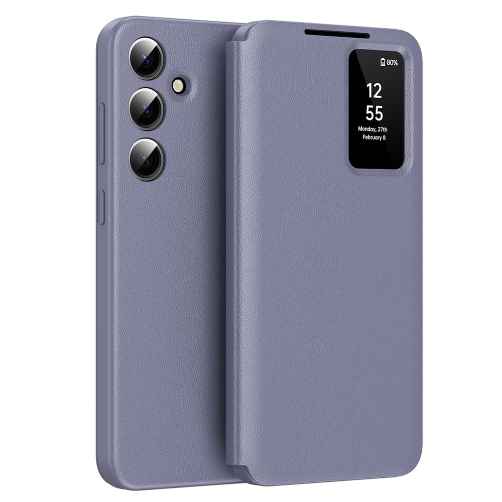 Techsuit SmartView Series Samsung Galaxy A56 5G fialový - náhled 1