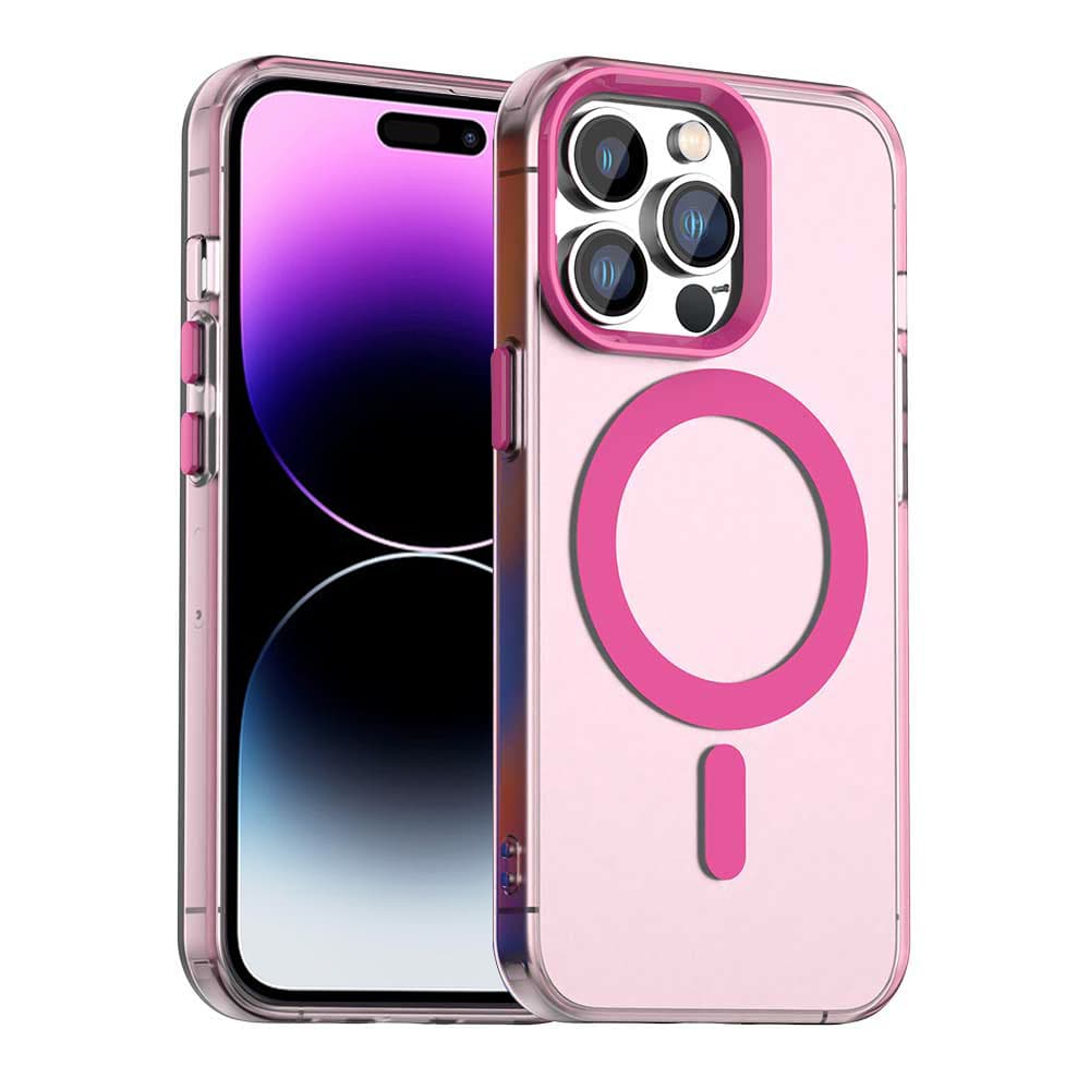 Techsuit CandyCase MagSafe pro iPhone 14 Pro růžová - náhled 1