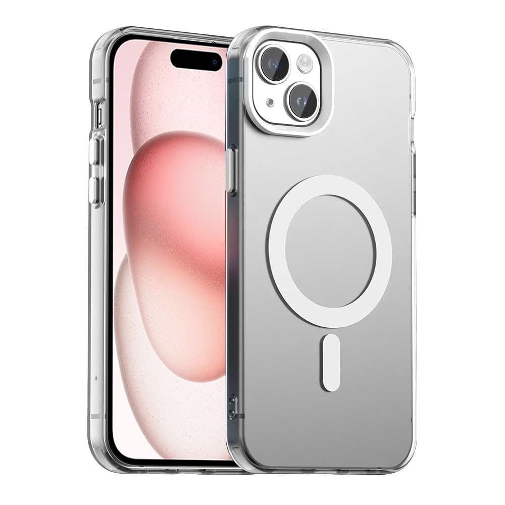 Techsuit CandyCase MagSafe pro iPhone 15 Plus bílá - náhled 1