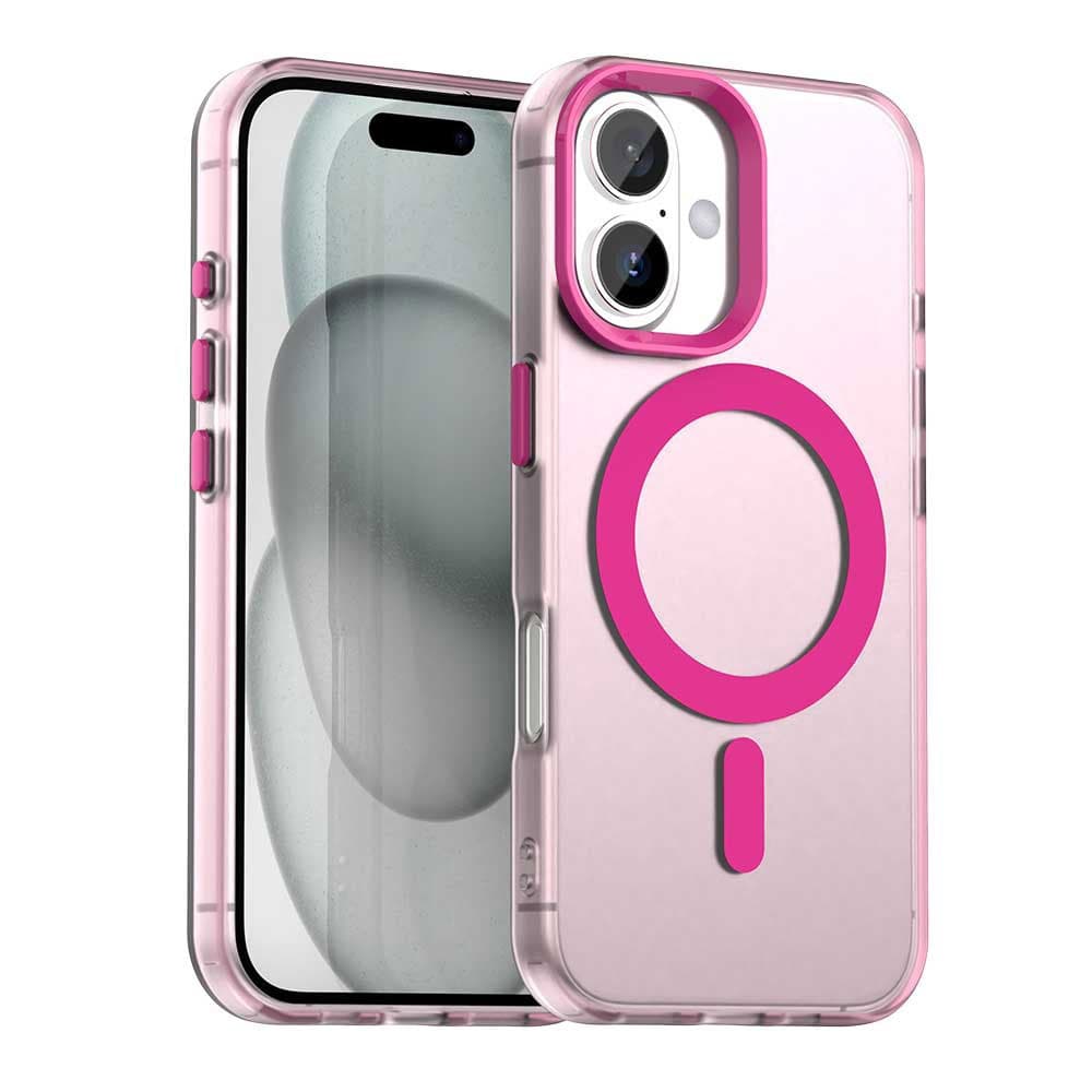 Techsuit CandyCase MagSafe pro iPhone 16 růžová - náhled 1