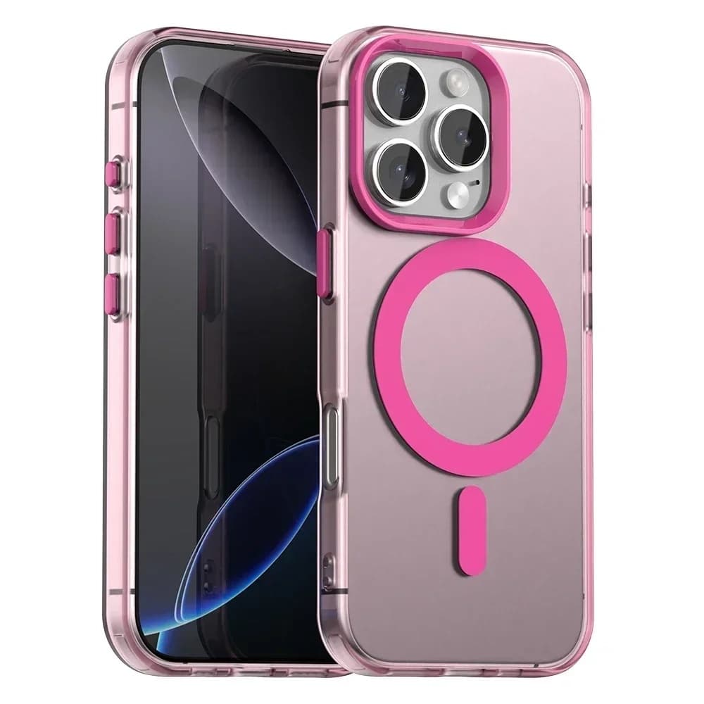 Techsuit CandyCase MagSafe pro iPhone 16 Pro růžová - náhled 1