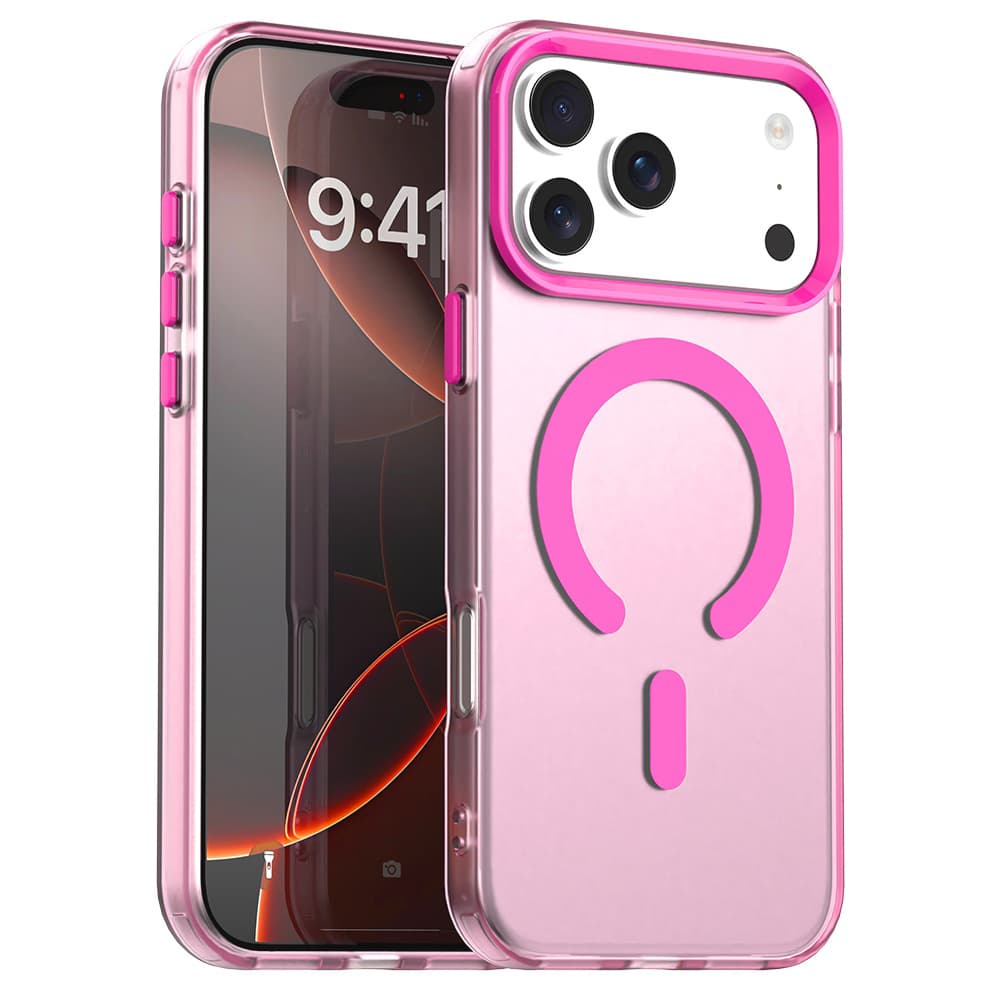 Techsuit CandyCase MagSafe pro iPhone 17 Pro růžová - náhled 1