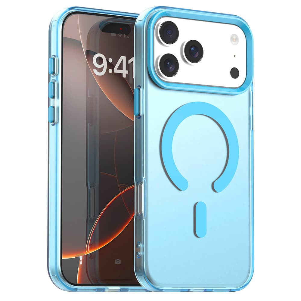 Techsuit CandyCase MagSafe pro iPhone 17 Pro Max modrá - náhled 1
