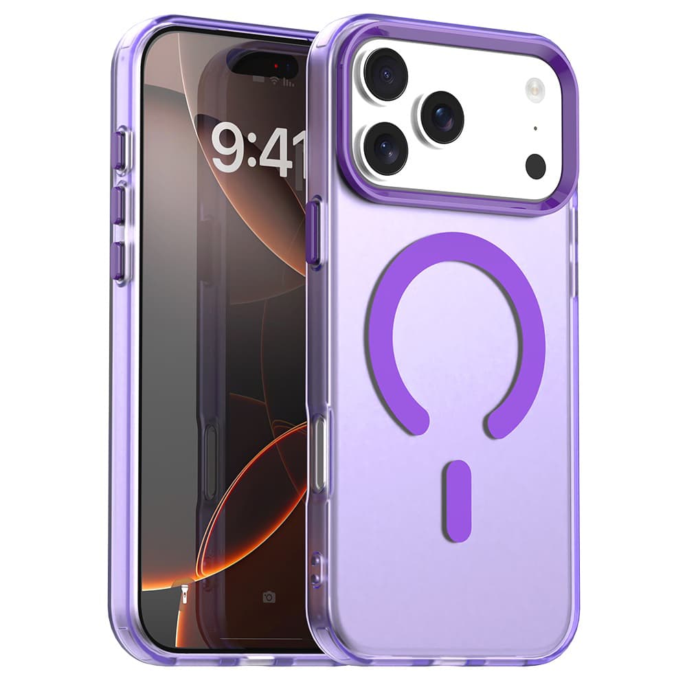 Techsuit CandyCase MagSafe pro iPhone 17 Pro Max fialová - náhled 1