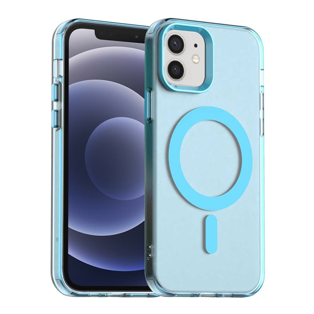 Techsuit CandyCase MagSafe pro iPhone 12 iPhone 12 Pro modrá - náhled 1