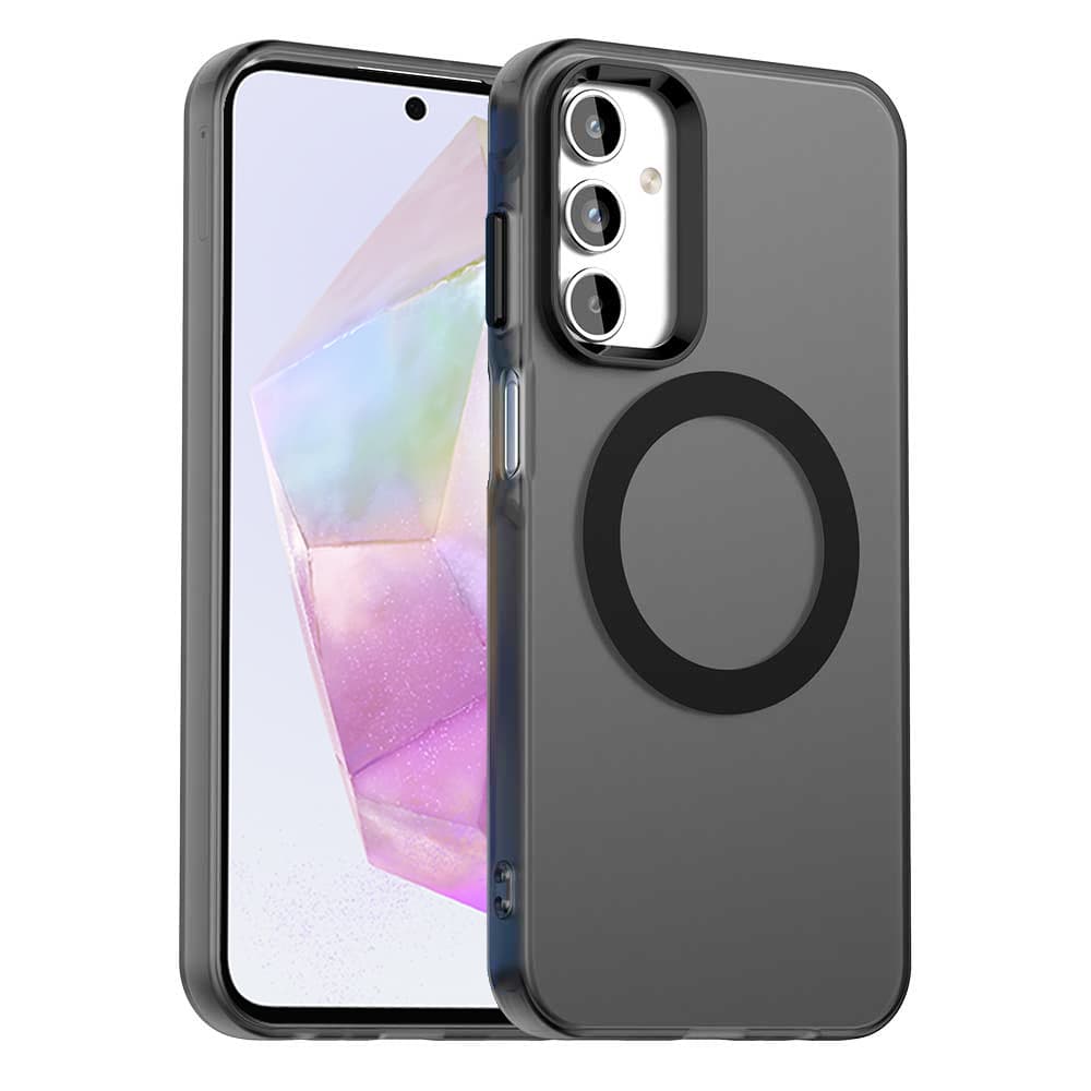 Techsuit CandyCase MagSafe pro Samsung Galaxy A35 5G černý - náhled 1