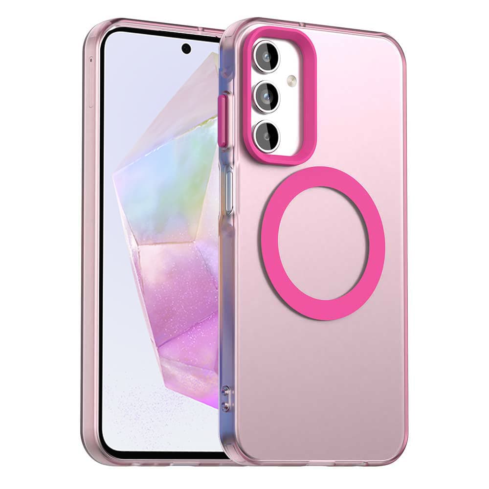 Techsuit CandyCase MagSafe pro Samsung Galaxy A35 5G růžová - náhled 1