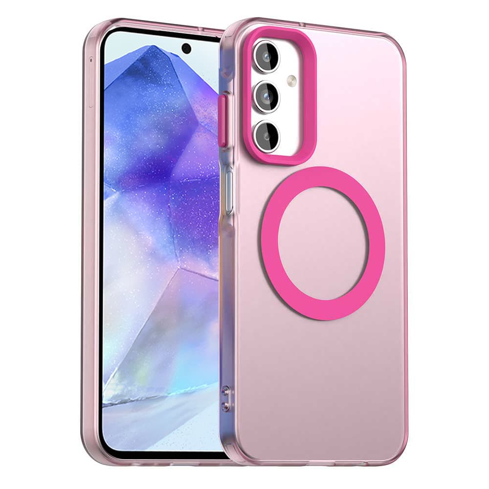 Techsuit CandyCase MagSafe pro Samsung Galaxy A55 5G růžová - náhled 1