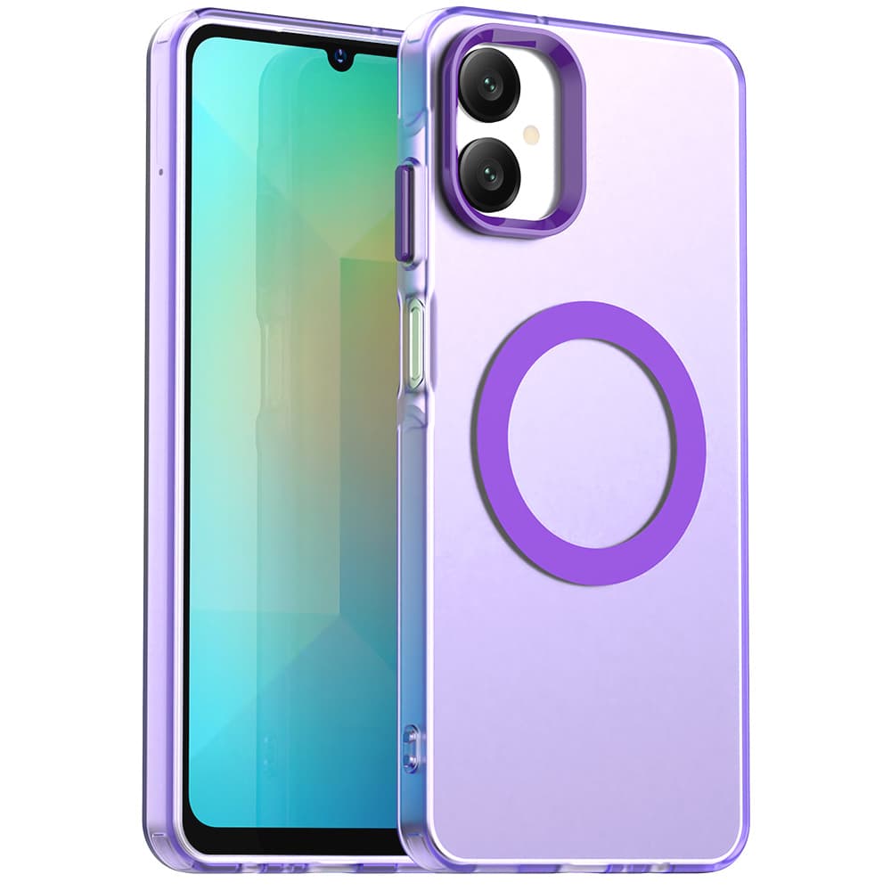 Techsuit CandyCase MagSafe pro Samsung Galaxy A06 fialová - náhled 1
