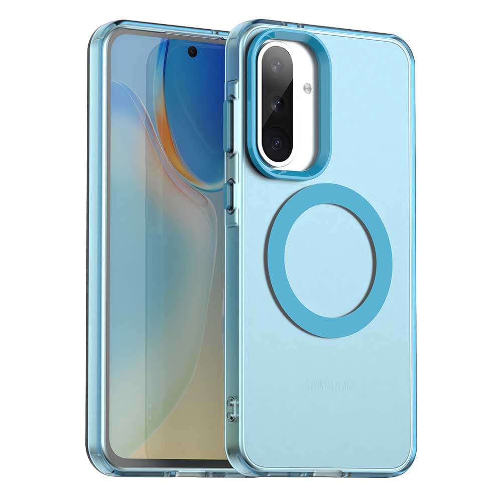 Techsuit CandyCase MagSafe pro Samsung Galaxy A36 5G v modré barvě - náhled 1