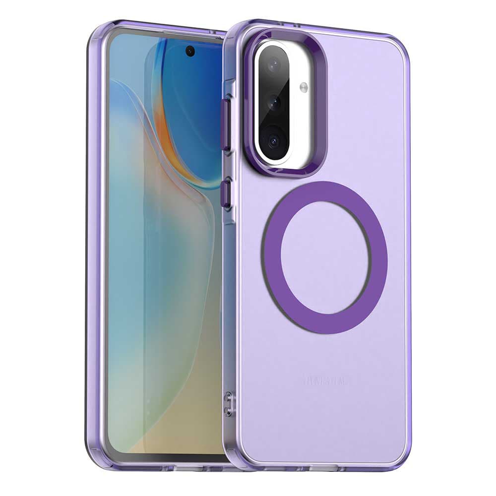 Techsuit CandyCase MagSafe pro Samsung Galaxy A36 5G fialová - náhled 1