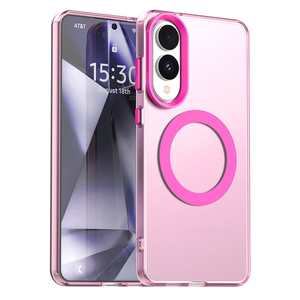 Techsuit CandyCase MagSafe pro Samsung Galaxy S25 Edge růžová - náhled 1