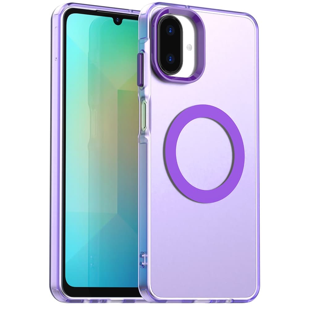 Techsuit CandyCase MagSafe pro Samsung Galaxy A07 4G fialová - náhled 1