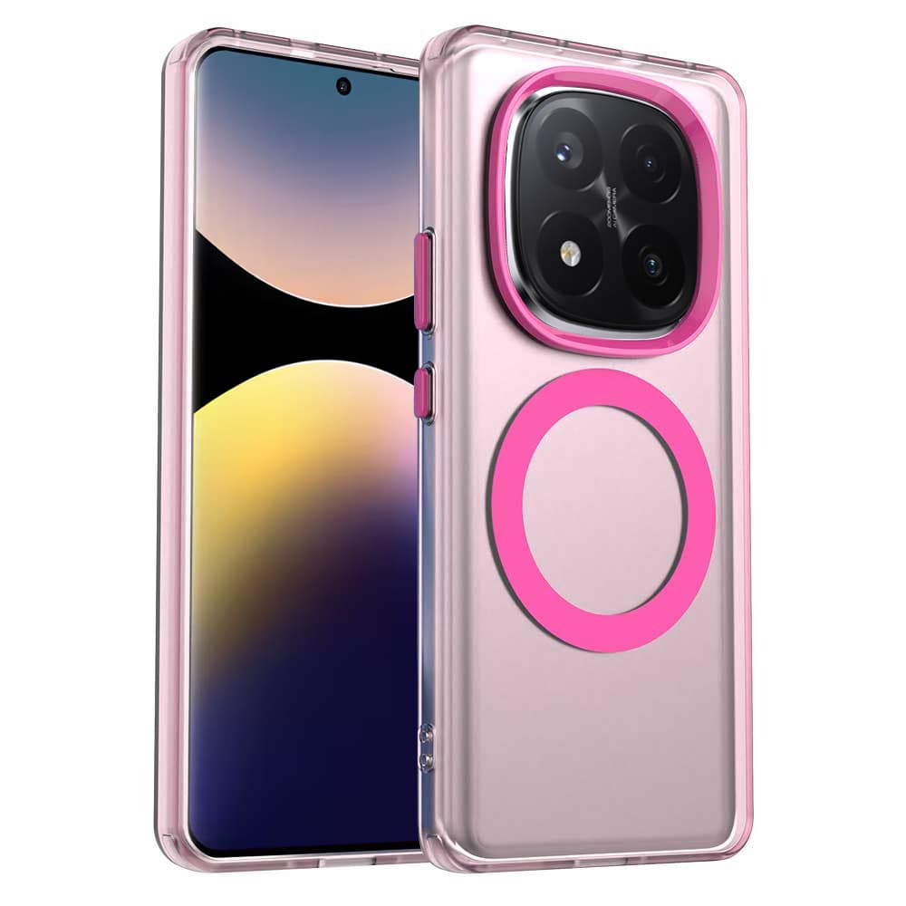 Techsuit CandyCase MagSafe pro Xiaomi Redmi Note 14 Pro+ 5G růžová - náhled 1