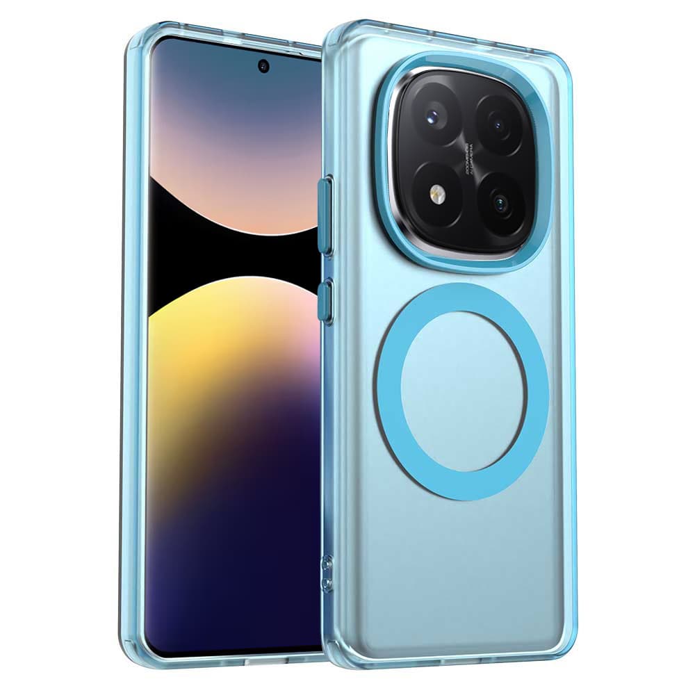 Techsuit CandyCase MagSafe pro Xiaomi Redmi Note 14 Pro+ 5G modrá - náhled 1