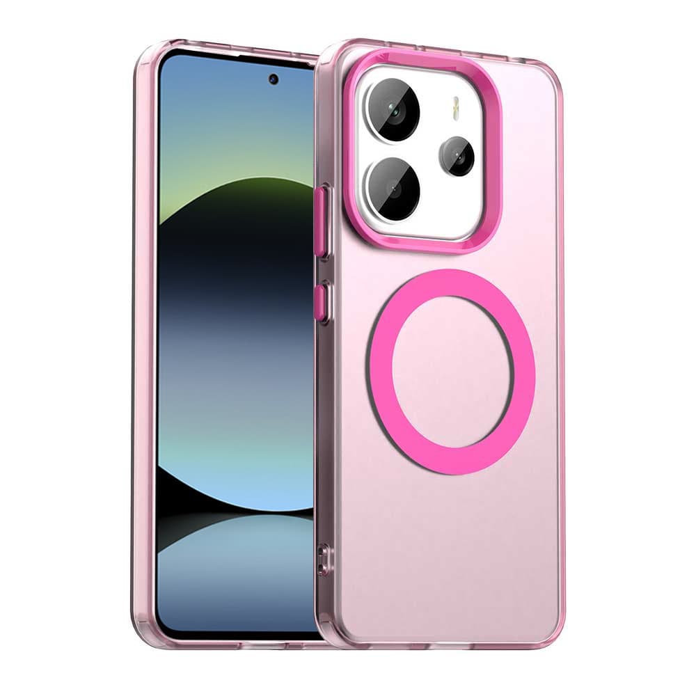 Techsuit CandyCase MagSafe pro Xiaomi Redmi Note 14 5G růžová - náhled 1