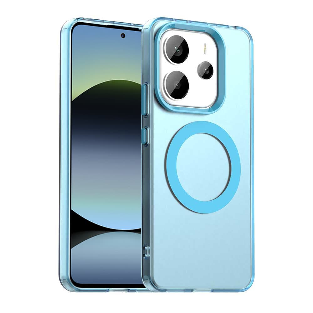 Techsuit CandyCase MagSafe pro Xiaomi Redmi Note 14 5G modrá - náhled 1