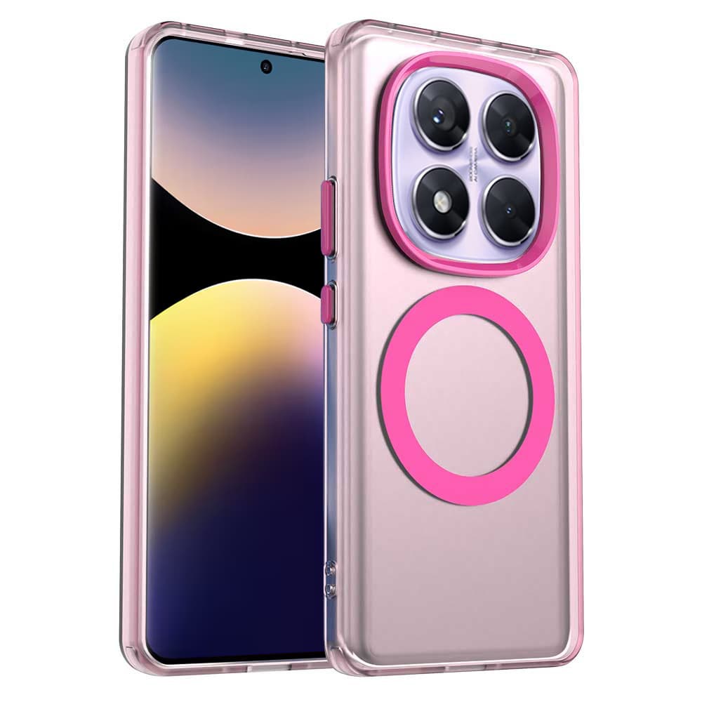 Techsuit CandyCase MagSafe pro Xiaomi Redmi Note 14 Pro 5G Poco X7 růžová - náhled 1