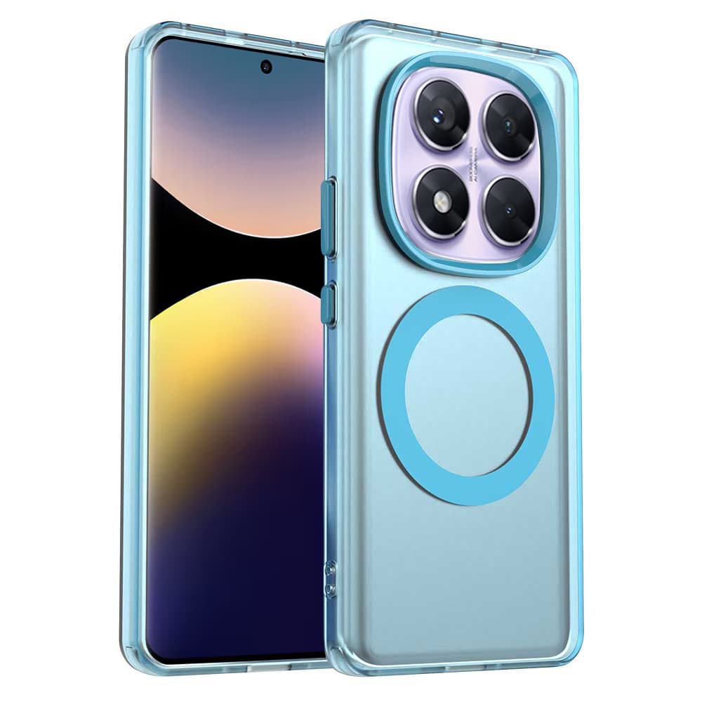 Techsuit CandyCase MagSafe pro Xiaomi Redmi Note 14 Pro 5G Poco X7 modrá - náhled 1