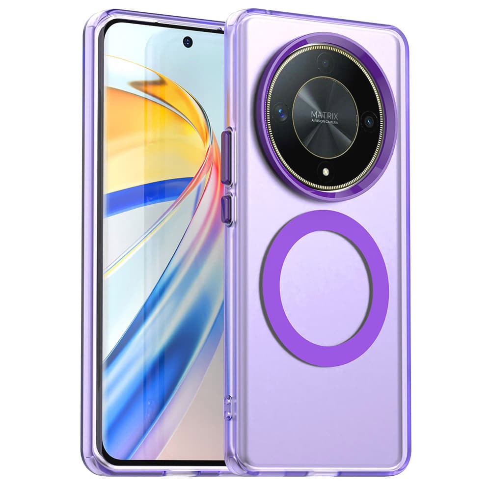 Techsuit CandyCase MagSafe pro Honor Magic6 Lite fialová - náhled 1